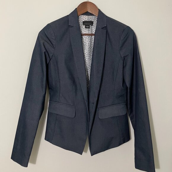 attention Jackets & Blazers - Attention Fully-Lined 1 Button Blazer - Navy Blue 4